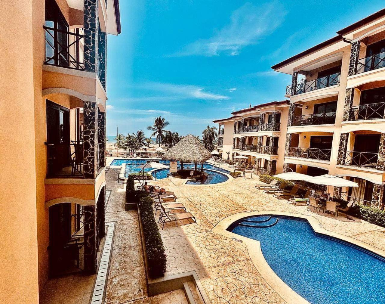 Apartamento De Lujo Las 3 Gotas Jaco, Frente Al Mar Con Vista A La Playa Екстер'єр фото