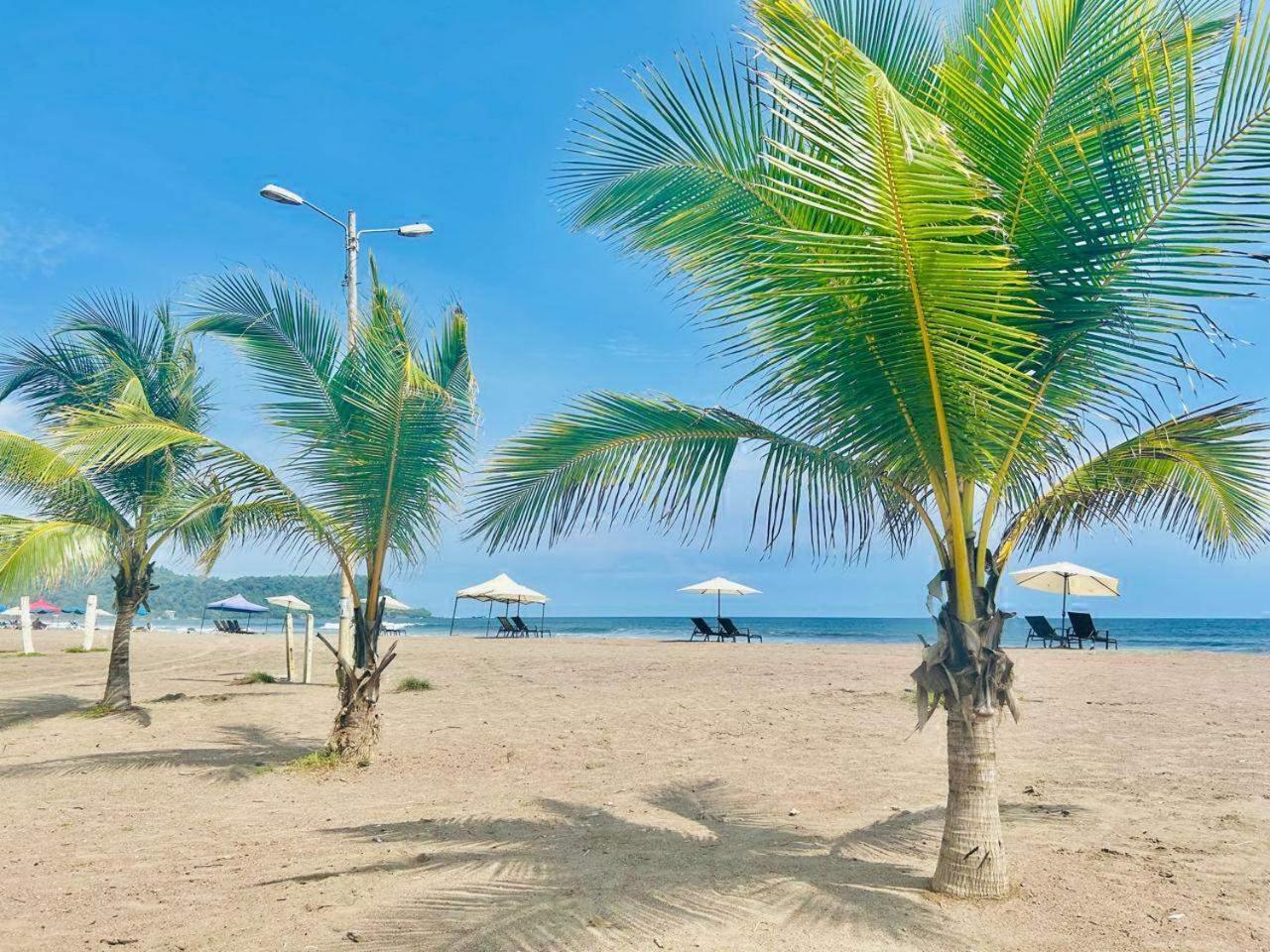 Apartamento De Lujo Las 3 Gotas Jaco, Frente Al Mar Con Vista A La Playa Екстер'єр фото