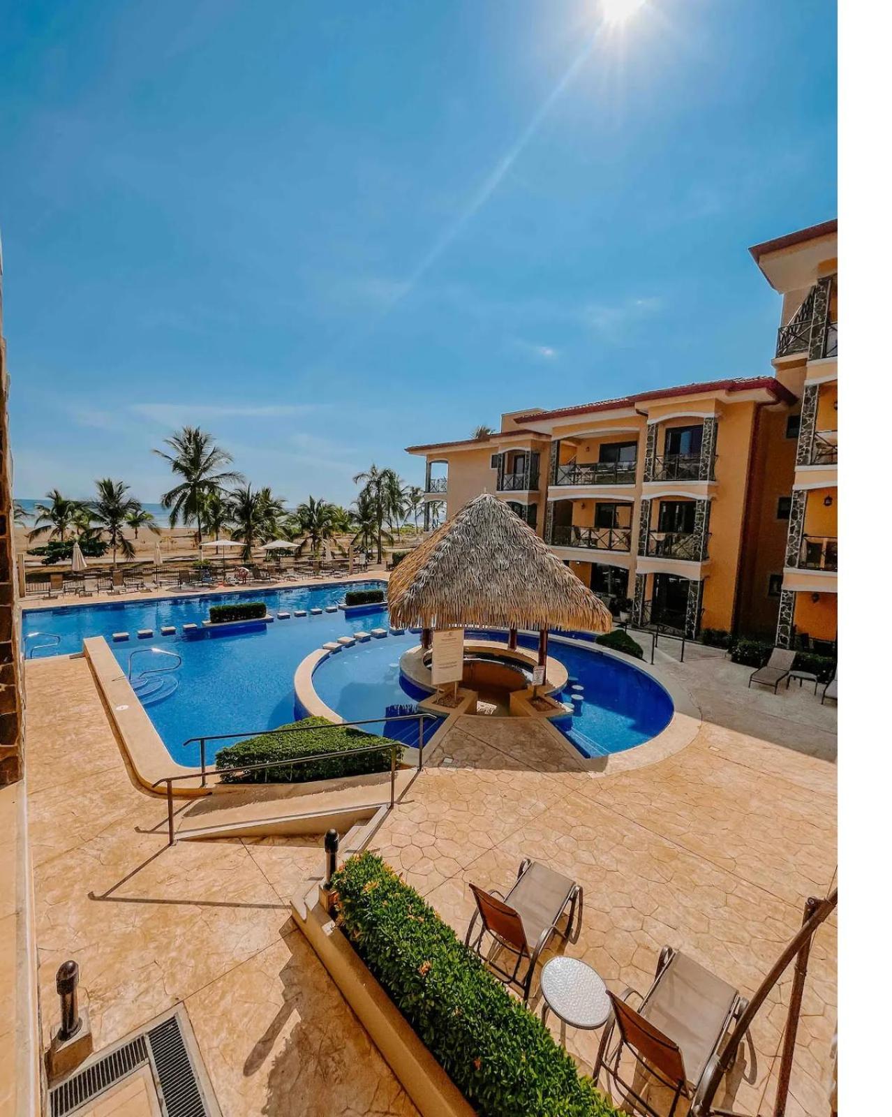 Apartamento De Lujo Las 3 Gotas Jaco, Frente Al Mar Con Vista A La Playa Екстер'єр фото